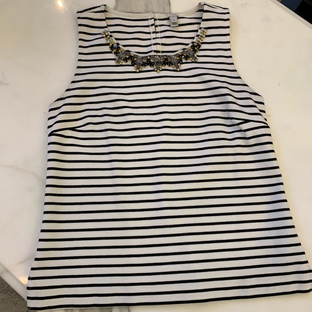 Striped top by JCrew size S